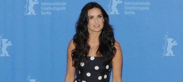 Demi Moore al Festival di Berlino per la presentazione del film Happy Tears. La diva è arrivata nella capitale tedesca con suo marito Ashton Kutcher.