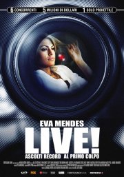 La locandina italiana di Live! - Ascolti record al primo colpo