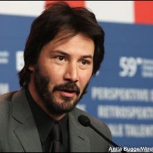 Berlinale 2009: Keanu Reeves durante la conferenza stampa di The Private Lives of Pippa Lee