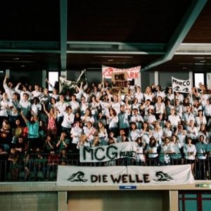 Una immagine tratta dal film L'Onda