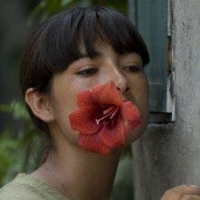 L'attrice Magaly Solier in una scena del film The Milk of Sorrow (La teta asustada)