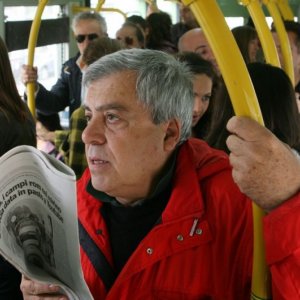 Enrico Oldoini sul set del film I mostri oggi