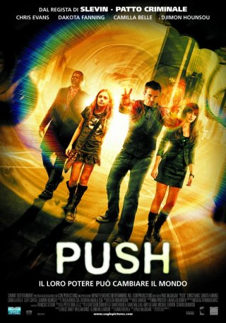 Locandina italiana del film Push
