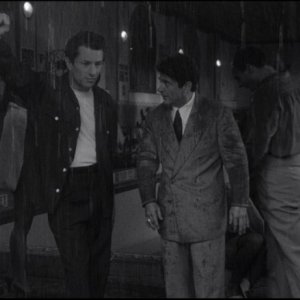 Robert De Niro e Joe Pesci in una scena del film  Toro scatenato