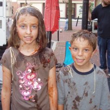 Salvatore Santone sul set di Quattro padri single