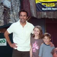 Sul set di 4 padri single: Salvatore Santone e Francesco Quinn