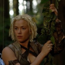 Kristanna Loken sul set di In the Name of the King