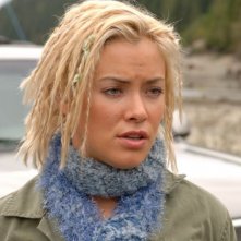 La bella Kristanna Loken sul set del film In the Name of the King
