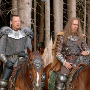 Matthew Lillard in una sequenza del film In the Name of the King