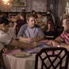 Rick Gonzalez, Tyler Labine e Bret Harrison in una scena dell'episodio Dirty Sexy Mongrel di Reaper
