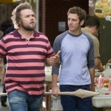 Tyler Labine e Bret Harrison in una scena dell'episodio Dirty Sexy Mongrel di Reaper