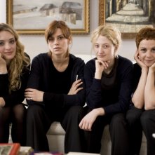 Carolina Crescentini, Claudia Pandolfi, Alba Rohrwacher e Valeria Milillo in una foto promozionale del film Due partite