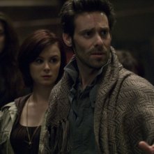 James Callis nel ruolo di Gaius Baltar nell'episodio 'Deadlock' della serie tv Battlestar Galactica.