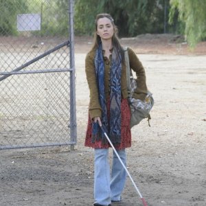 Eliza Dushku in una scena dell'episodio True Believer di Dollhouse