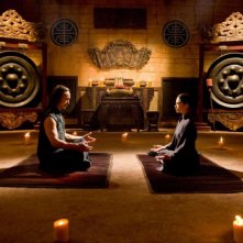 Kristin Kreuk e Robin Shou in un'immagine del film Street Fighter: The Legend of Chun-Li