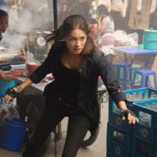 Kristin Kreuk in una scena del film Street Fighter: The Legend of Chun-Li