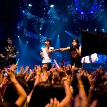 Un'immagine del film-concerto Jonas Brothers: The 3D Concert Experience