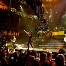 Una scena del film-concerto Jonas Brothers: The 3D Concert Experience