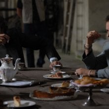 Antonio Buonomo e Massimiliano Gallo in una scena del film Fortapàsc