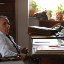 Ernesto Mahieux sul set del film Fortapàsc