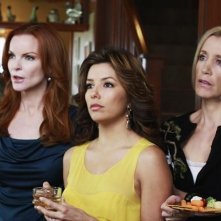 Eva Longoria Parker, Marcia Cross, Felicity Huffman nell'episodio Crime Doesn't Pay della quinta stagione di Desperate Housewives