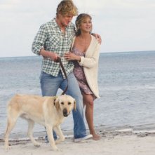 Owen Wilson e Jennifer Aniston in un'immagine del film Io & Marley, diretto da David Frankel