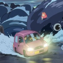 Un'immagine del film d'animazione Ponyo sulla scogliera, diretto da Hayao Miyazaki