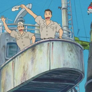 Un'immagine del film Ponyo sulla scogliera diretto da Hayao Miyazaki