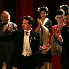 Un momento della fiction Rai su Giacono Puccini
