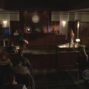 Una scena dell'episodio 'Miscarriage of Justice' della serie tv CSI  - Las Vegas