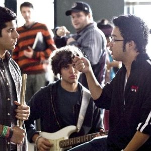 Kevin Tancharoen sul set del film Fame