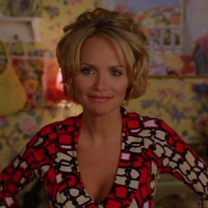 Kristin Chenoweth nel ruolo di Olive Snook nell'episodio 'Dolcetto o scherzetto?' della serie tv Pushing Daisies