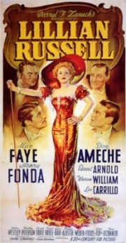 La locandina di Il romanzo di Lillian Russell