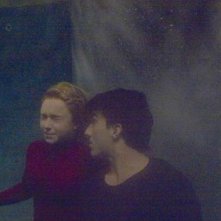 Hayden Panettiere e Justin Baldoni in una scena di Exposed della terza stagione di Heroes