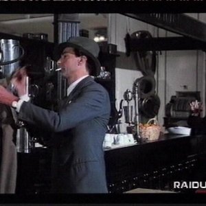 Mauro Leuce in una sequenza del film Celluloide.