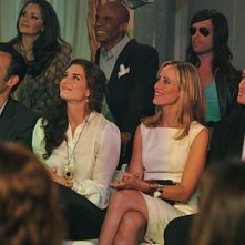 Paul Blackthorne, Brooke Shields, Kim Raver e Robert Buckley nell'episodio 'Chapter Thirteen: The Lyin', The Bitch and the Wardrobe' della serie tv Lipstick Jungle