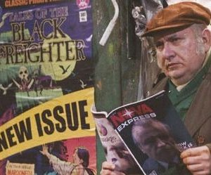 Una scena live action tratta dal corto Tales of the Black Freighter