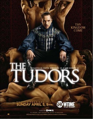 Un poster della terza stagione de I Tudors
