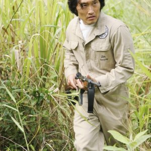 Daniel Dae Kim è Jin in una scena dell'episodio Namaste di Lost