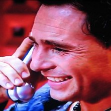 Grande Fratello 9, nona puntata: un'immagine di Marcello Calabria Torre mentre è al telefono con suo padre