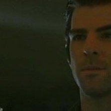 Zachary Quinto in una scena dell'episodio Shades of Gray di Heroes