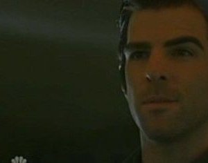 Zachary Quinto in una scena dell'episodio Shades of Gray di Heroes