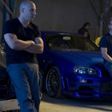 Vin Diesel e Paul Walker in un'immagine del film Fast and Furious - Solo parti originali