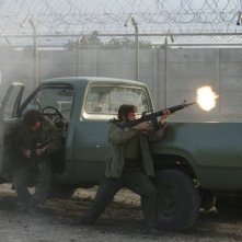 Vincent Cassel in una scena del film francese Nemico pubblico n°1 - L'istinto di morte