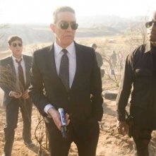 Chris Marquette, Ciaran Hinds e Billy Brown del film Corsa a Witch Mountain