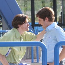 Ernesto Lama e Pietro Pignatelli in una scena del film Il sogno nel casello