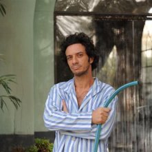 Ficarra sul set del film La matassa