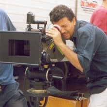 Il regista Bruno De Paola sul set del film Il sogno nel casello