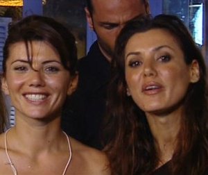 La Fattoria 4, prima puntata - Daniela Martani con Giovanna Rei