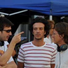 Picone e Ficarra sul set del film La matassa